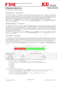 FPKD48T6R016PA 데이터 시트 페이지 20