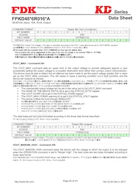 FPKD48T6R016PA數據表 頁面 22