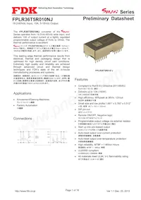 FPLR36T5R010NJ Datasheet Cover