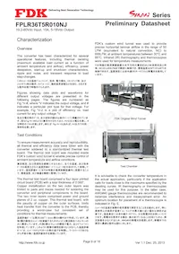 FPLR36T5R010NJ Datasheet Pagina 9