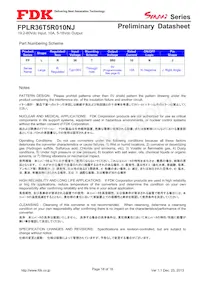 FPLR36T5R010NJ Datasheet Pagina 18