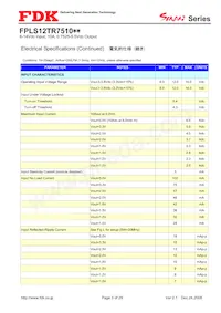 FPLS12TR7510PA Datasheet Page 3