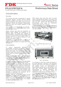 FPLS12TR7525PA Datasheet Pagina 9