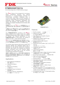 FPMR05SR7503PA Datasheet Cover