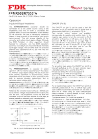 FPMR05SR7505PA Datasheet Page 5