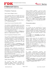 FPMR05SR7505PA Datenblatt Seite 7