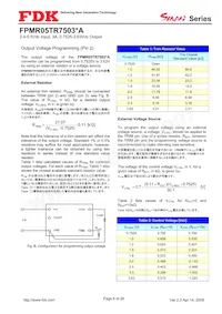 FPMR05TR7503PA Datasheet Page 6