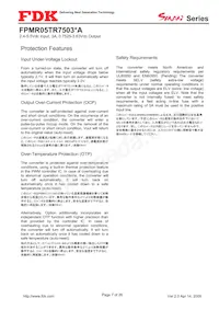 FPMR05TR7503PA Datasheet Page 7