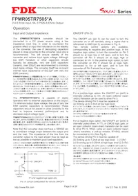 FPMR05TR7505PA Datasheet Page 5