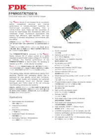 FPMR05TR7506PA Datasheet Cover