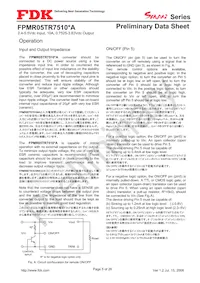 FPMR05TR7510PA Datasheet Page 5