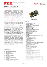 FPMR12SR7503PA Datenblatt Cover