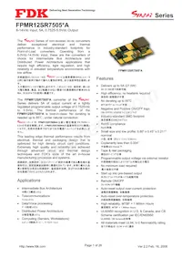 FPMR12SR7505PA Datasheet Cover