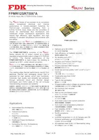 FPMR12SR7506PA Datenblatt Cover