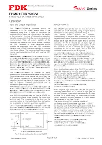 FPMR12TR7503PA Datasheet Page 5