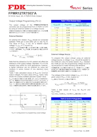 FPMR12TR7503PA Datasheet Page 6