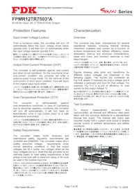 FPMR12TR7503PA Datasheet Pagina 7