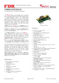 FPMR12TR7505PA Datasheet Cover