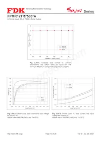 FPMR12TR7505PA 데이터 시트 페이지 12