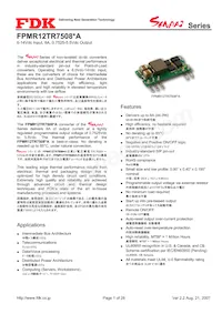 FPMR12TR7508PA Datasheet Cover