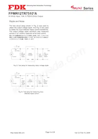 FPMR12TR7510PA Datasheet Page 9