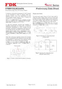 FPMR19S3R304PA Datasheet Page 10