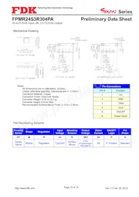 FPMR24S3R304PA Datasheet Page 15