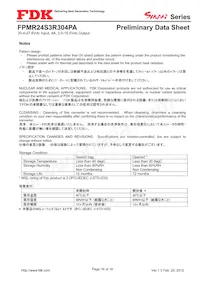 FPMR24S3R304PA Datasheet Page 16