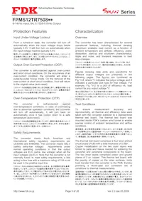 FPMS12TR7508PA Datasheet Page 9