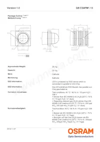 GB CS8PM1.13-HXHY-34-1-350-R18-LM Datasheet Page 11