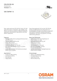 GB CS8PM1.13-HXHZ-35-0-350-R18 Datasheet Cover