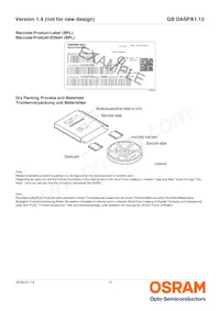 GB DASPA1.13-DUEP-34-M-100-R18-XX Datasheet Pagina 17