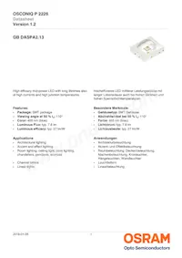 GB DASPA2.13-DUEQ-24-LM-100-R18 Datasheet Cover