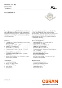 GD CS8PM1.14-UNUO-W4-1-350-R18 Datenblatt Cover