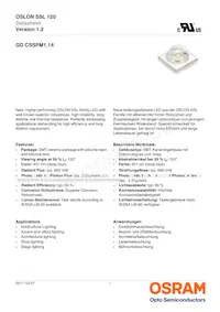 GD CSSPM1.14-UNUO-W4-1-350-R18 Datasheet Cover
