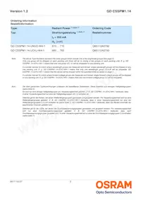 GD CSSPM1.14-UNUO-W4-1-350-R18 Datasheet Page 2