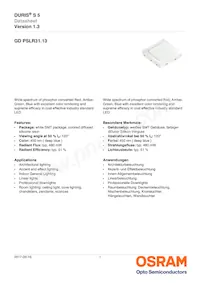 GD PSLR31.13-3T1U-25-1-150-R18 Datasheet Cover