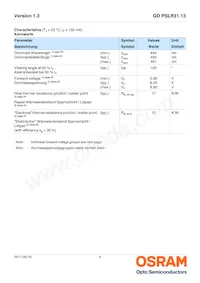 GD PSLR31.13-3T1U-25-1-150-R18 Datasheet Page 4