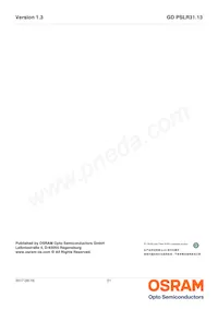 GD PSLR31.13-3T1U-25-1-150-R18 Datasheet Page 21