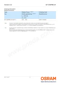 GF CS8PM2.24-3S1T-1-0-350-R18 Datasheet Page 2