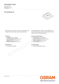 GF DASPA2.24-PMPO-1-1-100-R18 Datasheet Cover
