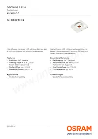 GH DASPA2.24-QORK-1-1 Datasheet Cover