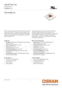 GR CSHPM1.23-KPKR-1 Datasheet Cover
