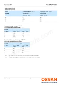 GR DASPA2.23-GRGT-24-FH-100-R18 Datasheet Pagina 5