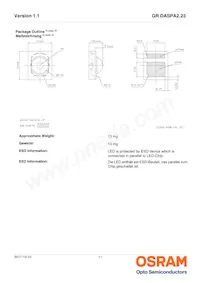 GR DASPA2.23-GRGT-24-FH-100-R18 Datasheet Page 11