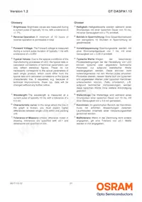 GT DASPA1.13-GSGT-34-MN-100-R18-LM Datasheet Page 21