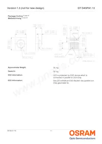 GT DASPA1.13-GSGU-45-MP-100-R18-XX Datasheet Page 11