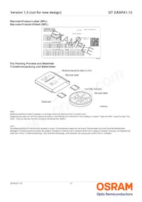 GT DASPA1.13-GSGU-45-MP-100-R18-XX Datasheet Pagina 17