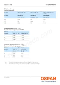 GT DASPA2.13-HQHS-35-JL-100-R18 Datasheet Page 5