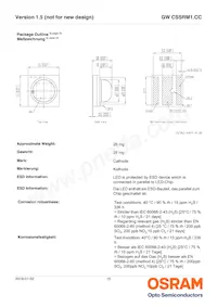 GW CSSRM1.CC-MQMS-5R8T-1-700-R18 Datasheet Page 15